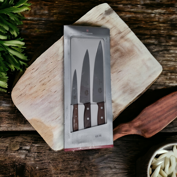 Victorinox 3pc Rosewood Knife Set